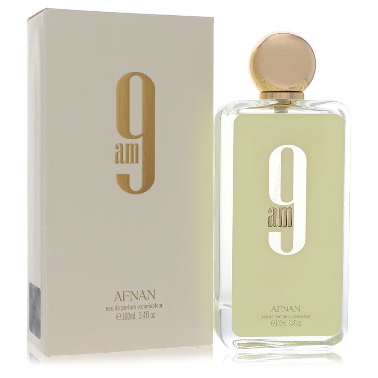 9 Am Cologne By Afnan 3.4 Oz Eau De Parfum Spray For Men In Box