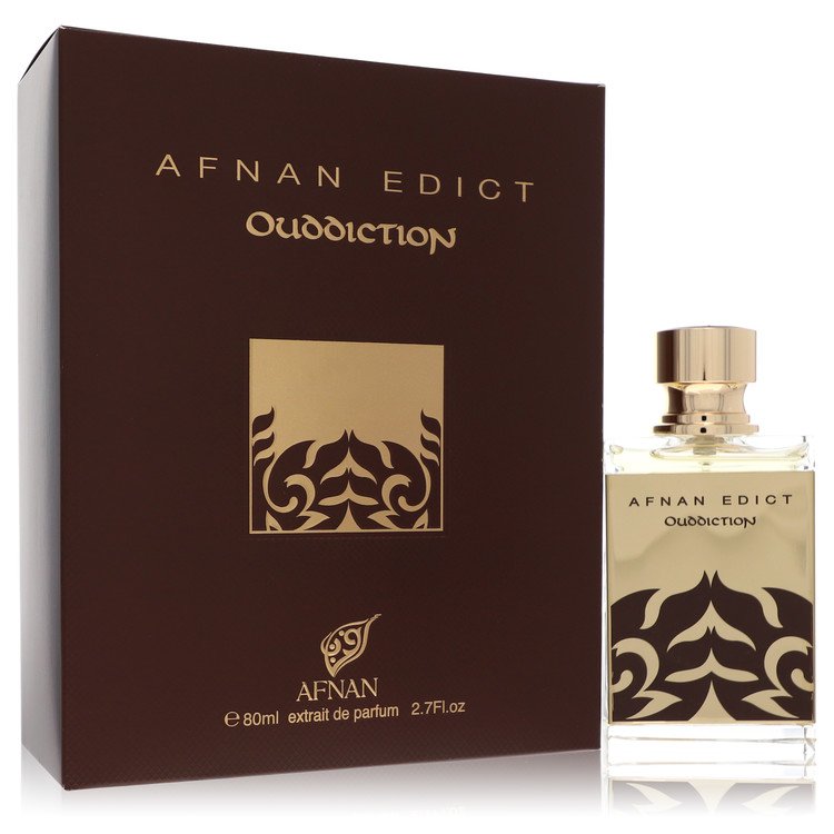 Afnan Edict Ouddiction Perfume by Afnan Extrait De Parfum Spray (Unisex) 2.7 oz for Women - Authentic Fragrance - Discount Women Perfume or Cologne Fragrance