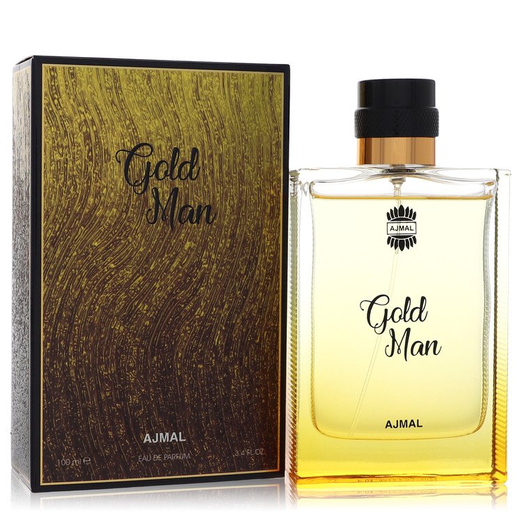 Ajmal Gold Cologne by Ajmal Eau De Parfum Spray 3.4 oz for Men - Authentic Fragrance - Discount Men Perfume or Cologne Fragrance