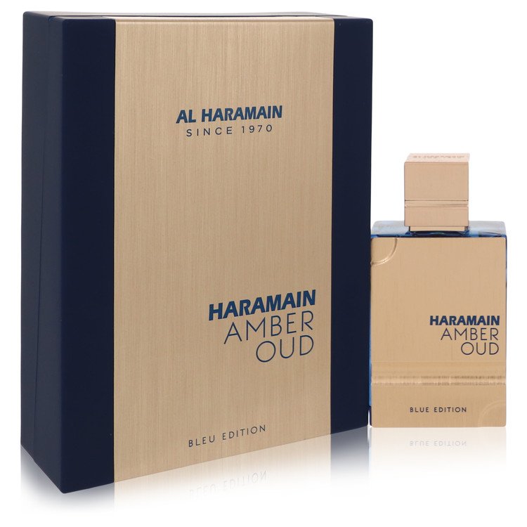 Amber Oud Bleu by Al Haramain 2.03 oz oz Eau De Parfum Spray for Men - Perfumes4All