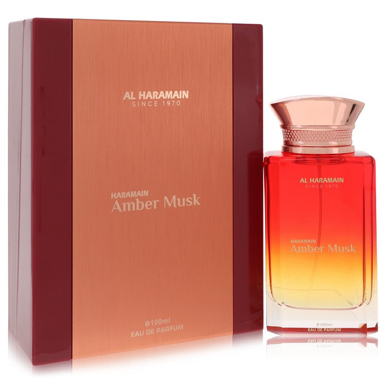 Amber Musk By by Al Haramain 3.3 oz oz Eau De Parfum Spray for Men - Perfumes4All