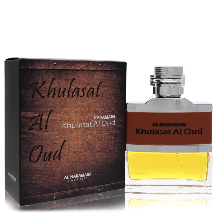 Al Haramain Khulasat Al Oud Cologne by Al Haramain Eau De Parfum Spray (Unisex) 3.4 oz for Men - Authentic Fragrance - Discount Men Perfume or Cologne Fragrance