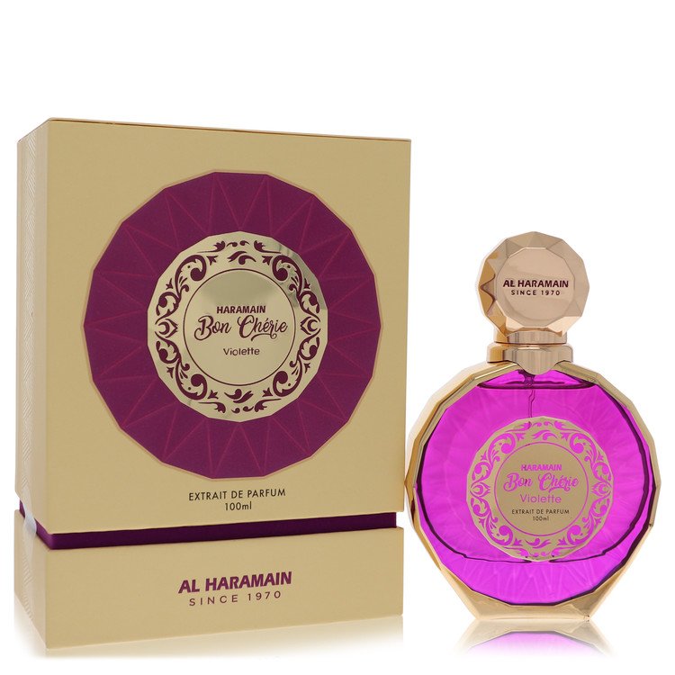Al Haramain Bon Cherie Violette Perfume by Al Haramain Extrait De Parfum Spray 3.4 oz for Women - Authentic Fragrance - Discount Women Perfume or Cologne Fragrance