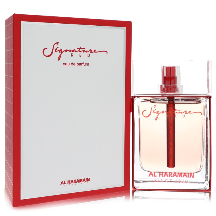 Al Haramain Signature Red Perfume by Al Haramain Eau De Parfum Spray 3.4 oz for Women - Authentic Fragrance - Discount Women Perfume or Cologne Fragrance