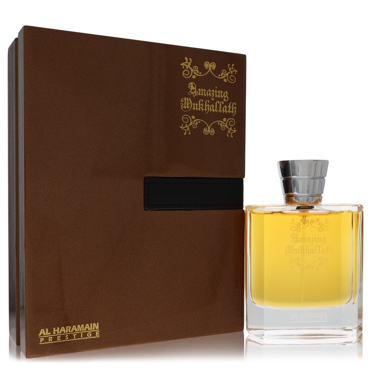 Al Haramain Amazing Mukhallath Cologne by Al Haramain Eau De Parfum Spray (Unisex) 3.4 oz for Men - Authentic Fragrance - Discount Men Perfume or Cologne Fragrance