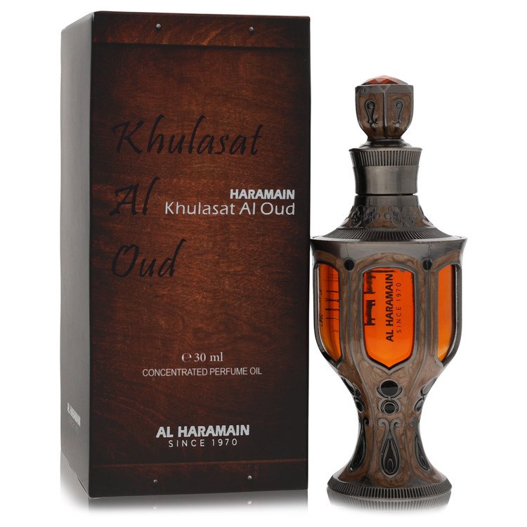 Khulasat by Al Haramain 1.01 oz oz Concentrated Perfume Oil 1.01 Oz Spray for Men - Perfumes4All