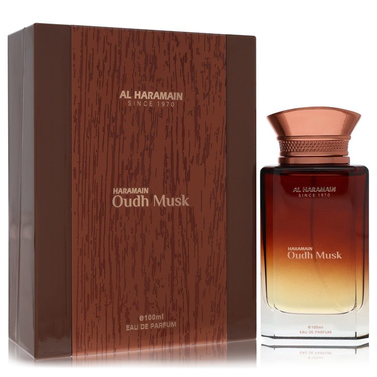 Al Haramain Oudh Musk Cologne by Al Haramain Eau De Parfum Spray 3.33 oz for Men - Authentic Fragrance - Discount Men Perfume or Cologne Fragrance