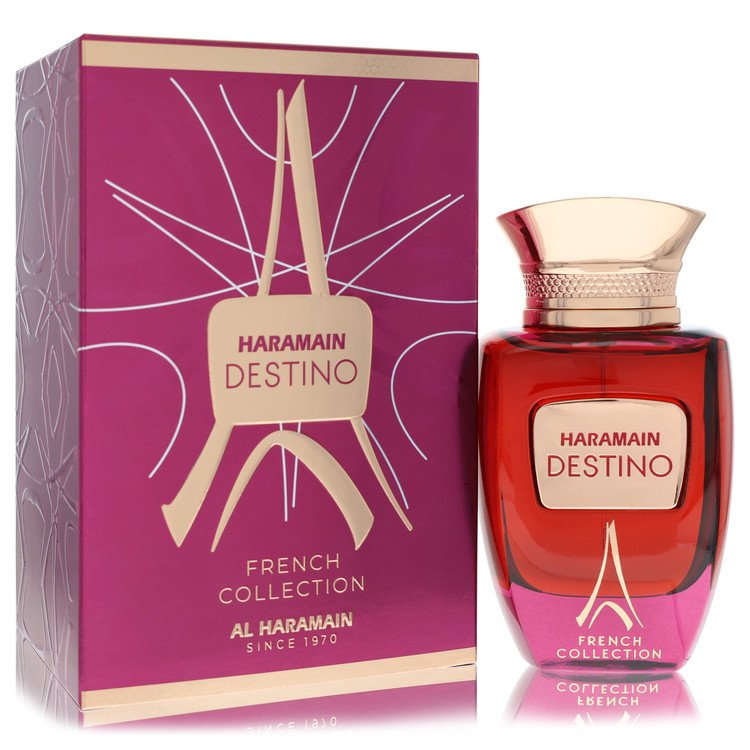 Al Haramain Destino French Collection Cologne by Al Haramain Eau De Parfum Spray 3.33 oz for Men - Authentic Fragrance - Discount Men Perfume or Cologne Fragrance