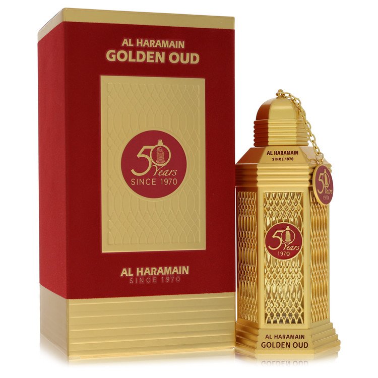Golden Oud By by Al Haramain 3.4 oz oz Eau De Parfum Spray for Men - Perfumes4All