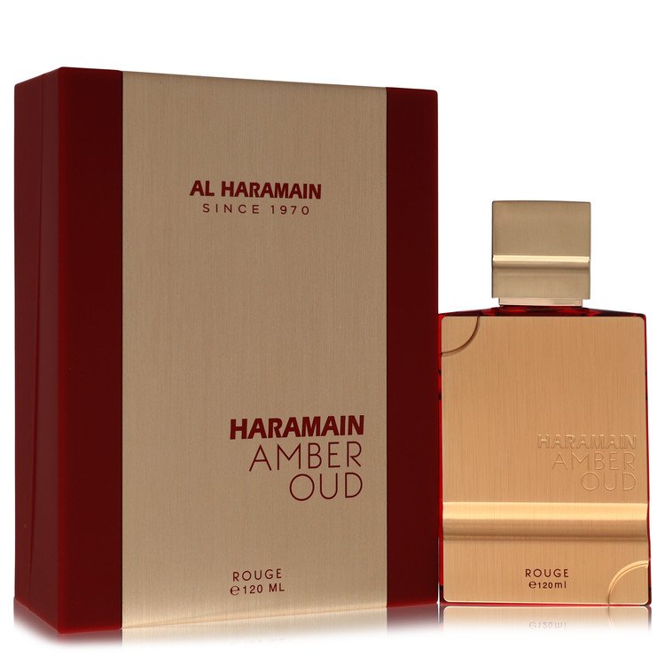 Amber Oud Rouge By by Al Haramain 4 oz oz Eau De Parfum Spray for Men - Perfumes4All
