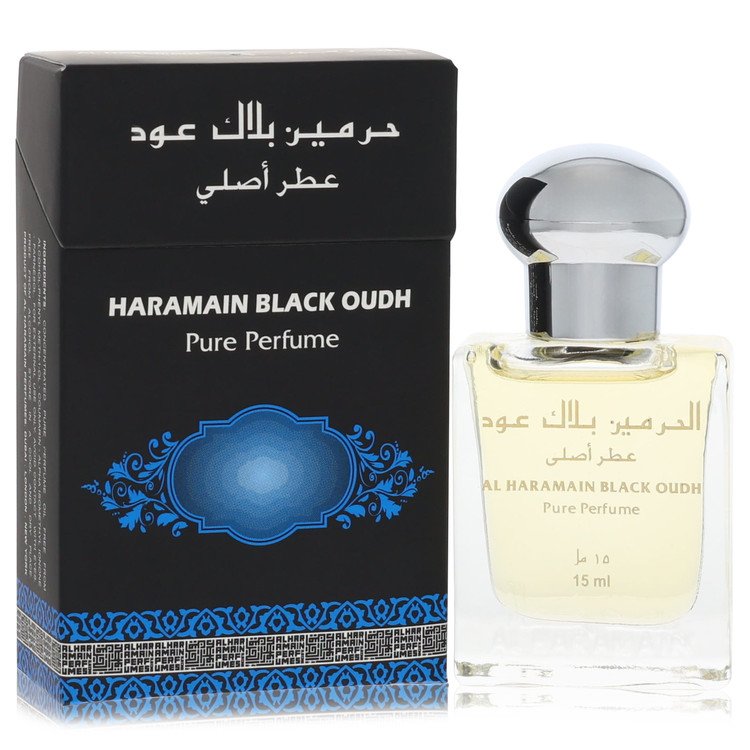 Al Haramain Black Oudh Cologne by Al Haramain Mini Pure Parfum 0.51 oz for Men - Authentic Fragrance - Discount Men Perfume or Cologne Fragrance