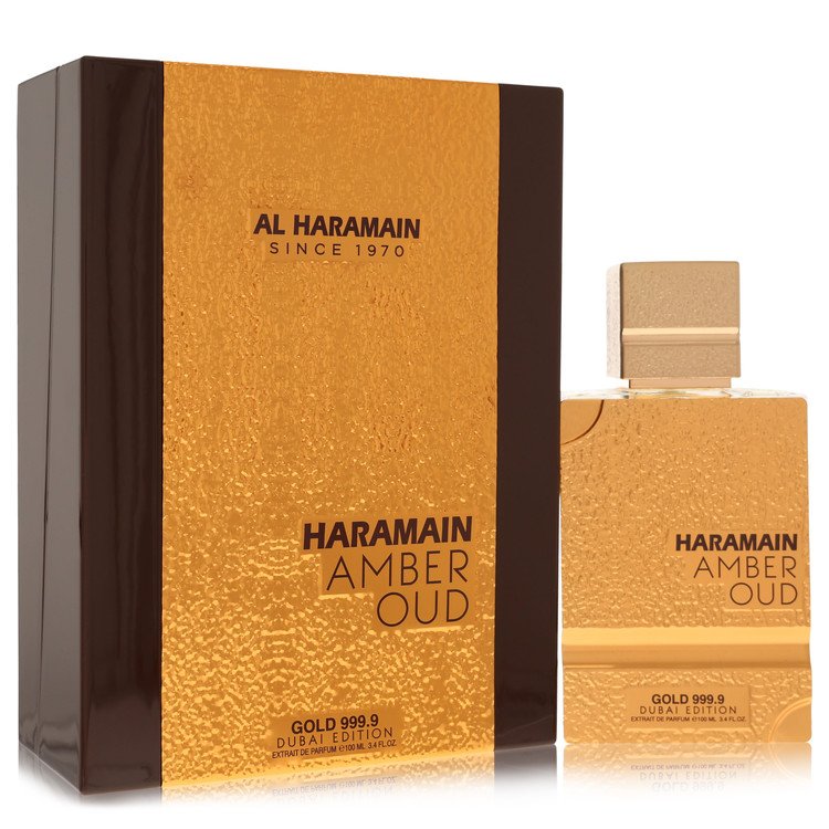 Amber Oud Gold 999.9 by Al Haramain 3.3 oz oz Parfum Spray for Men - Perfumes4All
