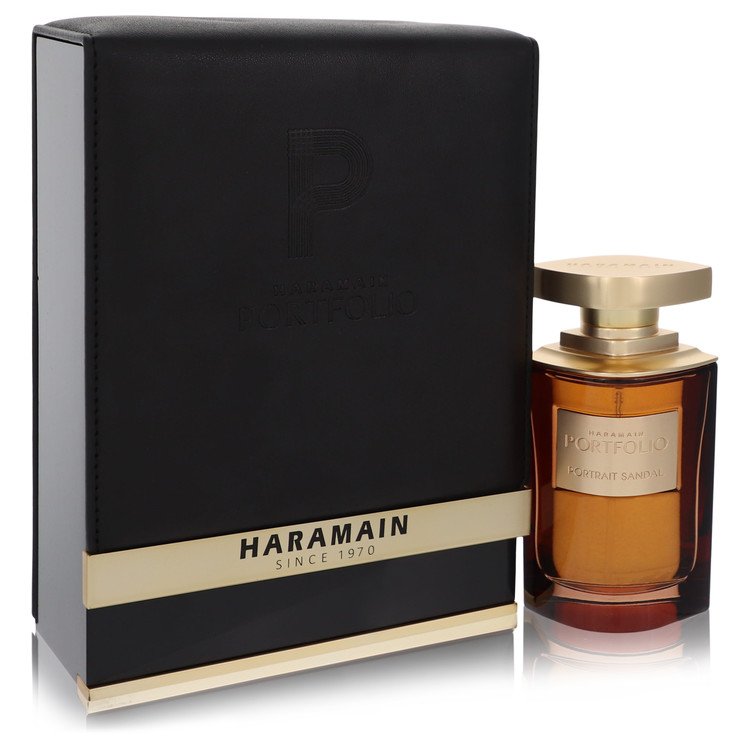 Al Haramain Portfolio Portrait Sandal Cologne by Al Haramain Eau De Parfum Spray (Unisex) 2.5 oz for Men - Authentic Fragrance - Discount Men Perfume or Cologne Fragrance