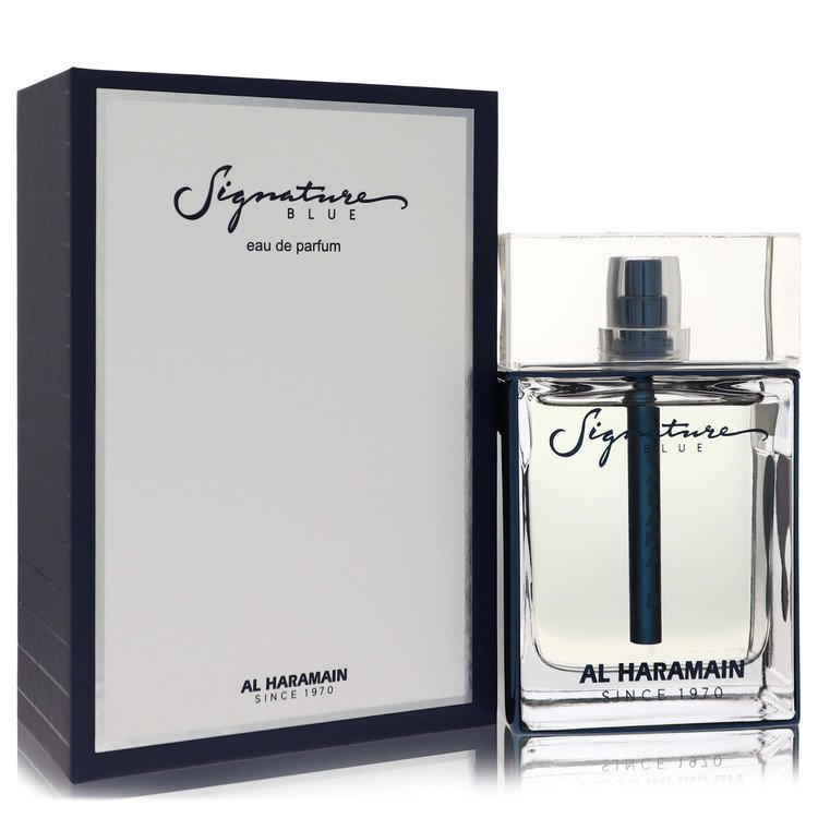 Al Haramain Signature Blue Cologne by Al Haramain Eau De Parfum Spray 3.3 oz for Men - Authentic Fragrance - Discount Men Perfume or Cologne Fragrance
