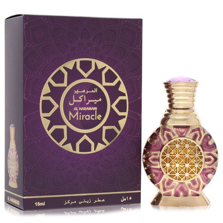 Miracle by Al Haramain 0.51 oz oz Concentrated Perfume Oil 0.51 Oz Spray for Women - Perfumes4All