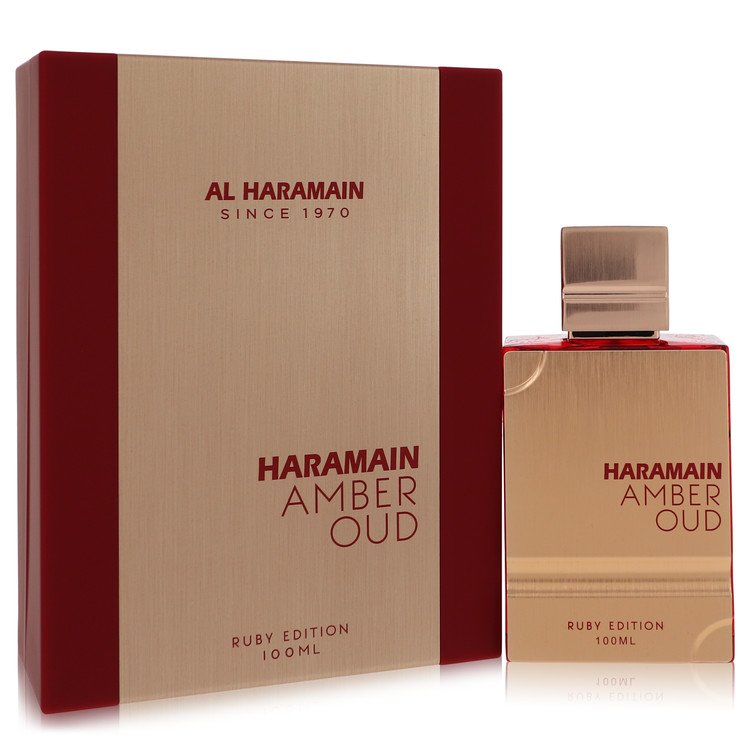 Al Haramain Amber Oud Ruby Perfume by Al Haramain Eau De Parfum Spray (Unisex) 3.4 oz for Women - Authentic Fragrance - Discount Women Perfume or Cologne Fragrance