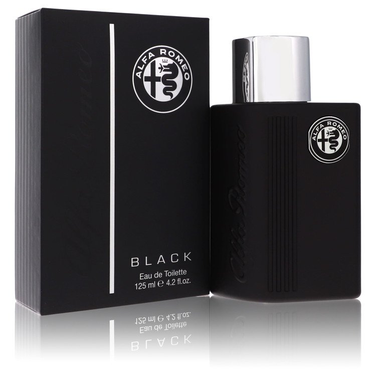 Black By by Alfa Romeo 4.2 oz oz Eau De Toilette Spray for Men - Perfumes4All