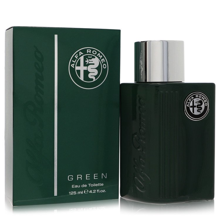 Alfa Romeo Green Cologne by Alfa Romeo Eau De Toilette Spray 4.2 oz for Men - Authentic Fragrance - Discount Men Perfume or Cologne Fragrance