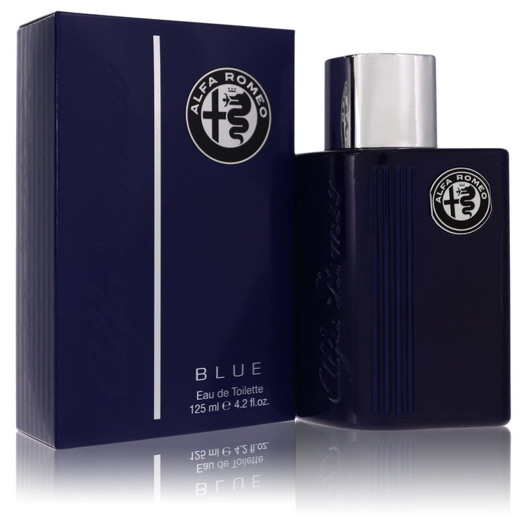 Alfa Romeo Blue Cologne by Alfa Romeo Eau De Toilette Spray 4.2 oz for Men - Authentic Fragrance - Discount Men Perfume or Cologne Fragrance