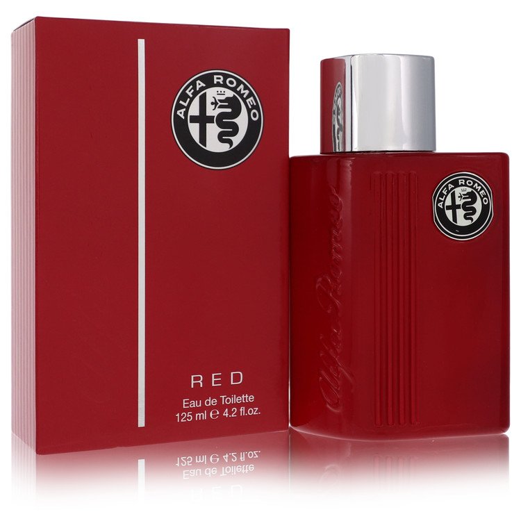 Alfa Romeo Red Cologne by Alfa Romeo Eau De Toilette Spray 4.2 oz for Men - Authentic Fragrance - Discount Men Perfume or Cologne Fragrance