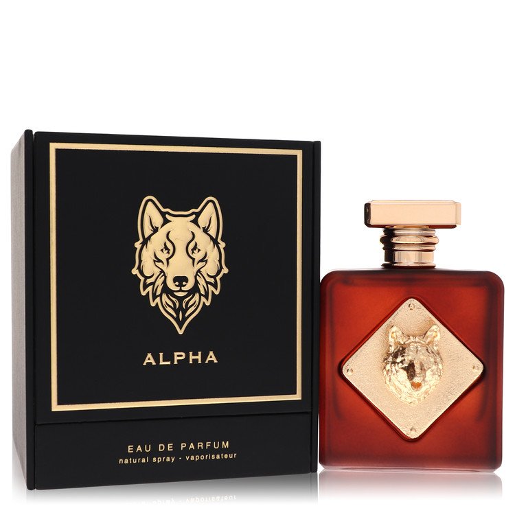 Fragrance World Alpha Cologne by Fragrance World Eau De Parfum Spray 3.4 oz for Men - Authentic Fragrance - Discount Men Perfume or Cologne Fragrance