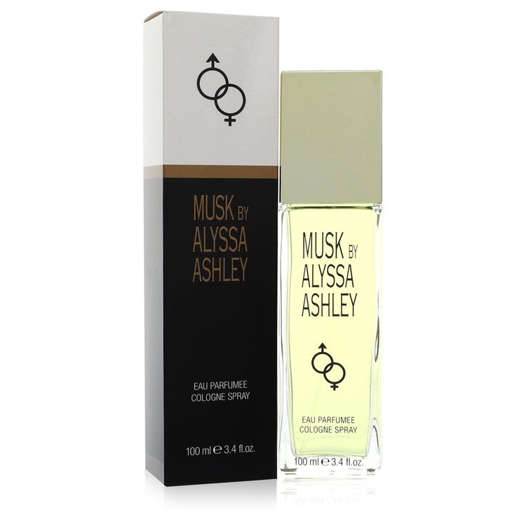 Alyssa Ashley Musk Perfume by Houbigant Eau Parfumee Cologne Spray 3.4 oz for Women - Authentic Fragrance - Discount Women Perfume or Cologne Fragrance