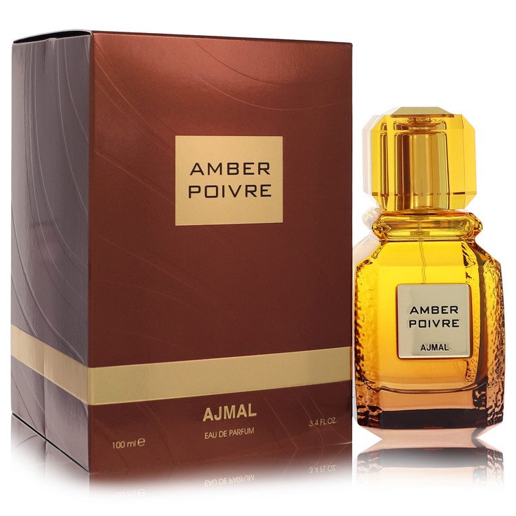 Amber Poivre Cologne by Ajmal Eau De Parfum Spray (Unisex) 3.4 oz for Men - Authentic Fragrance - Discount Men Perfume or Cologne Fragrance
