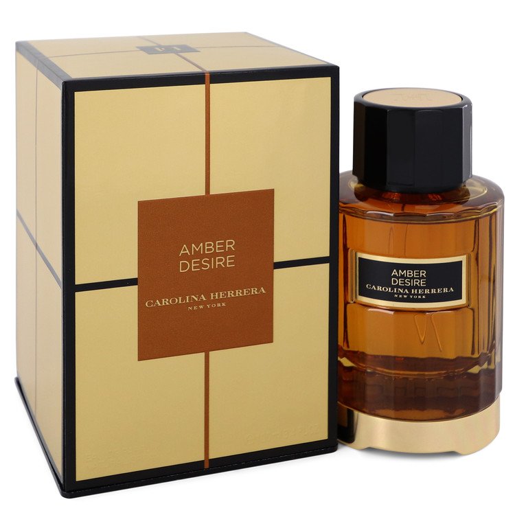 Amber Desire Perfume by Carolina Herrera Eau De Parfum Spray (Unisex) 3.4 oz for Women - Authentic Fragrance - Discount Women Perfume or Cologne Fragrance