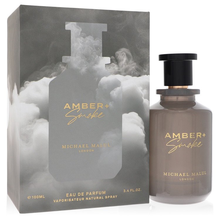 Michael Malul Amber + Smoke Cologne by Michael Malul Eau De Parfum Spray 3.4 oz for Men - Authentic Fragrance - Discount Men Perfume or Cologne Fragrance