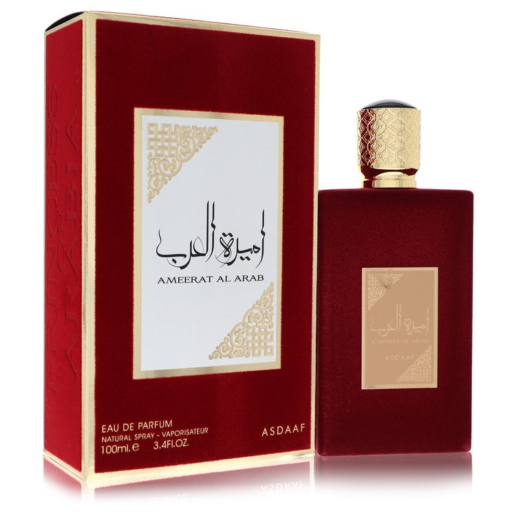 Lattafa Asdaaf Ameerat Al Arab Cologne by Lattafa Eau De Parfum Spray (Unisex) 3.4 oz for Men - Authentic Fragrance - Discount Men Perfume or Cologne Fragrance