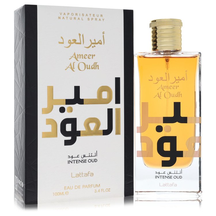 Ameer Al Oudh Intense by Lattafa 3.4 oz Eau De Parfum Spray for Men - Perfumes4All
