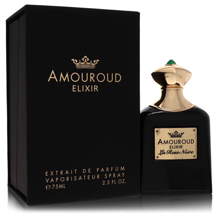 Elixir La Rose Noire By by Amouroud 2.5 oz oz Parfum Spray for Women - Perfumes4All