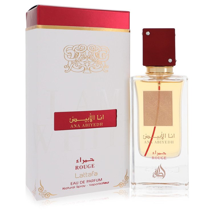 Ana Abiyedh Rouge Cologne By Lattafa 2.04 Oz Eau De Parfum Spray For Men In Box