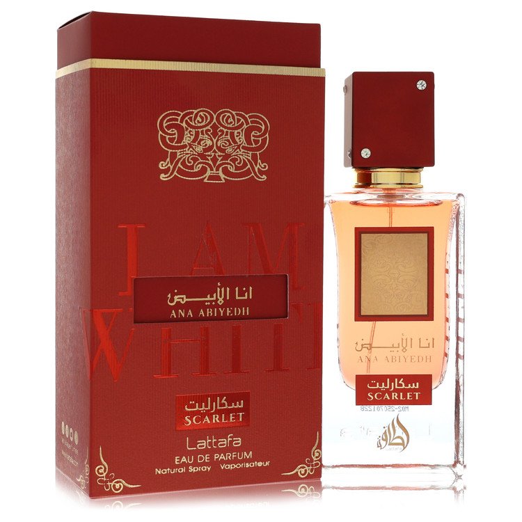 Ana Abiyedh Scarlet Cologne By Lattafa 2.04 Oz Eau De Parfum Spray For Men In Box