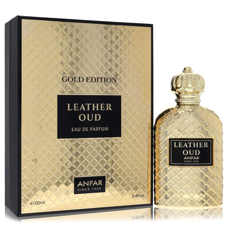 Leather Oud Gold by Anfar 3.4 oz oz Eau De Parfum Spray for Men - Perfumes4All