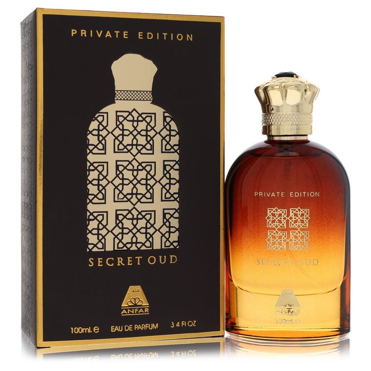 Anfar Secret Oud 3.4 by Afnan Eau De Parfum Spray for Men