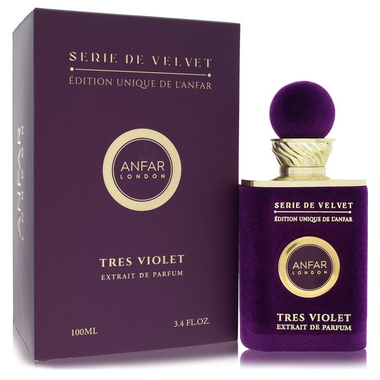 Anfar London Tres Violet Perfume by Anfar Extrait De Parfum Spray 3.4 oz for Women - Authentic Fragrance - Discount Women Perfume or Cologne Fragrance