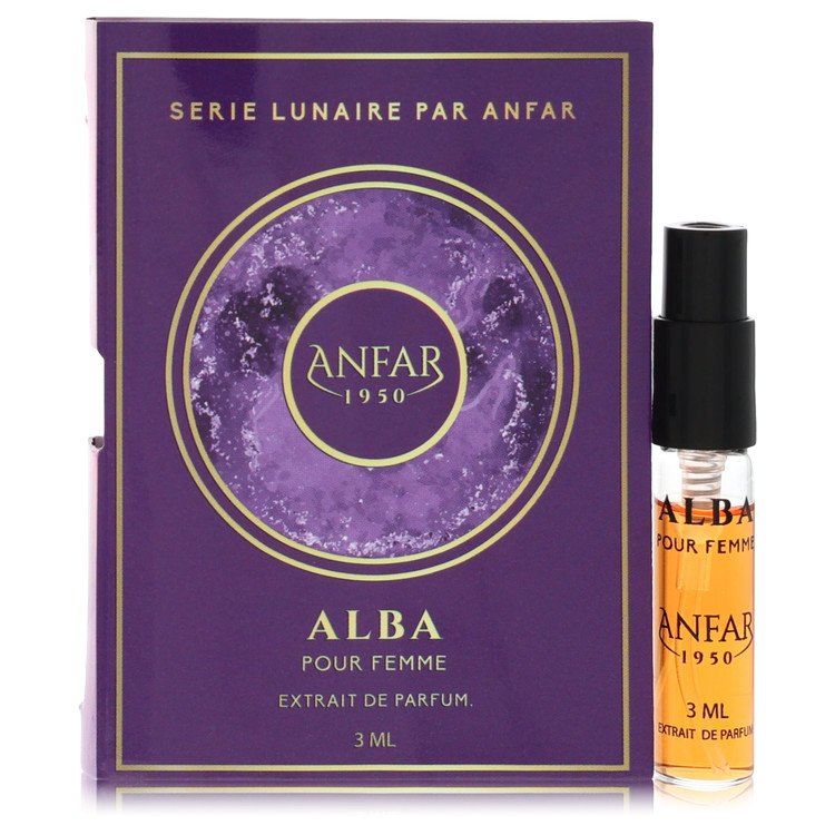 Anfar Alba Perfume by Anfar Vial (sample) 0.1 oz for Women - Authentic Fragrance - Discount Women Perfume or Cologne Fragrance