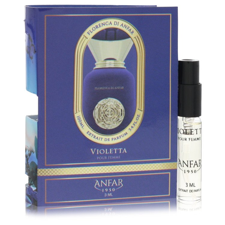 Anfar Violetta Perfume by Anfar Vial (sample) 0.1 oz for Women - Authentic Fragrance - Discount Women Perfume or Cologne Fragrance