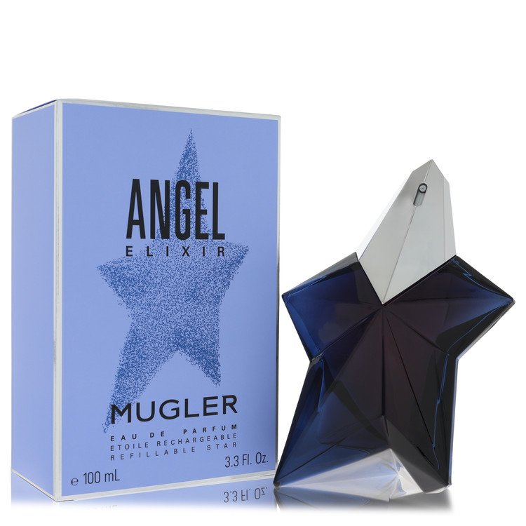 Angel Elixir Perfume by Thierry Mugler Eau De Parfum Refillable Spray 3.4 oz for Women - Authentic Fragrance - Discount Women Perfume or Cologne Fragrance
