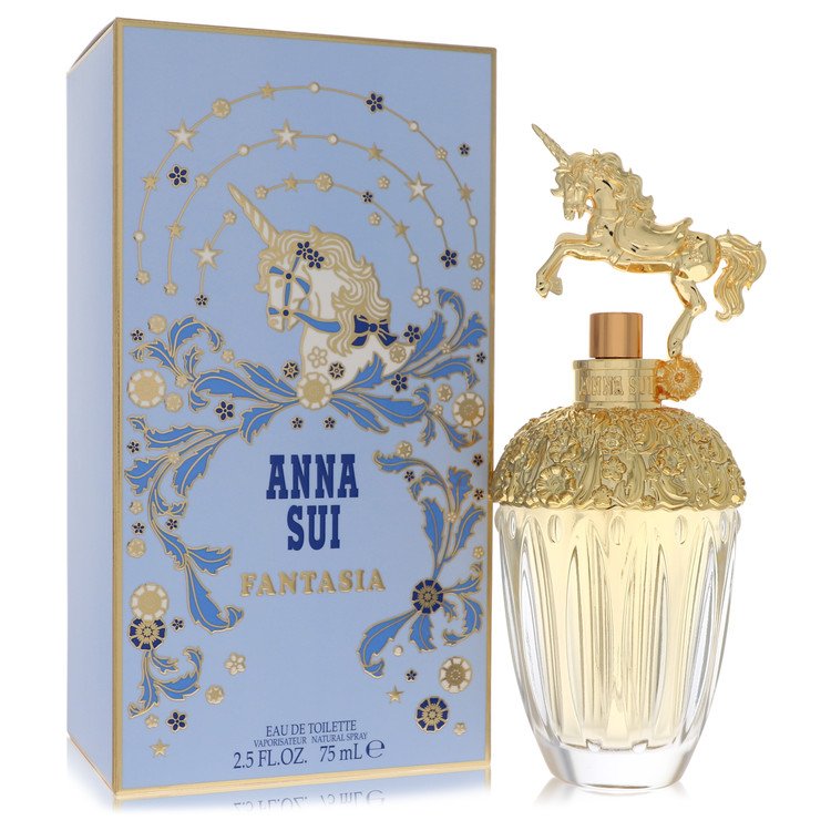 Anna Sui Fantasia Perfume by Anna Sui Eau De Toilette Spray 2.5 oz for Women - Authentic Fragrance - Discount Women Perfume or Cologne Fragrance