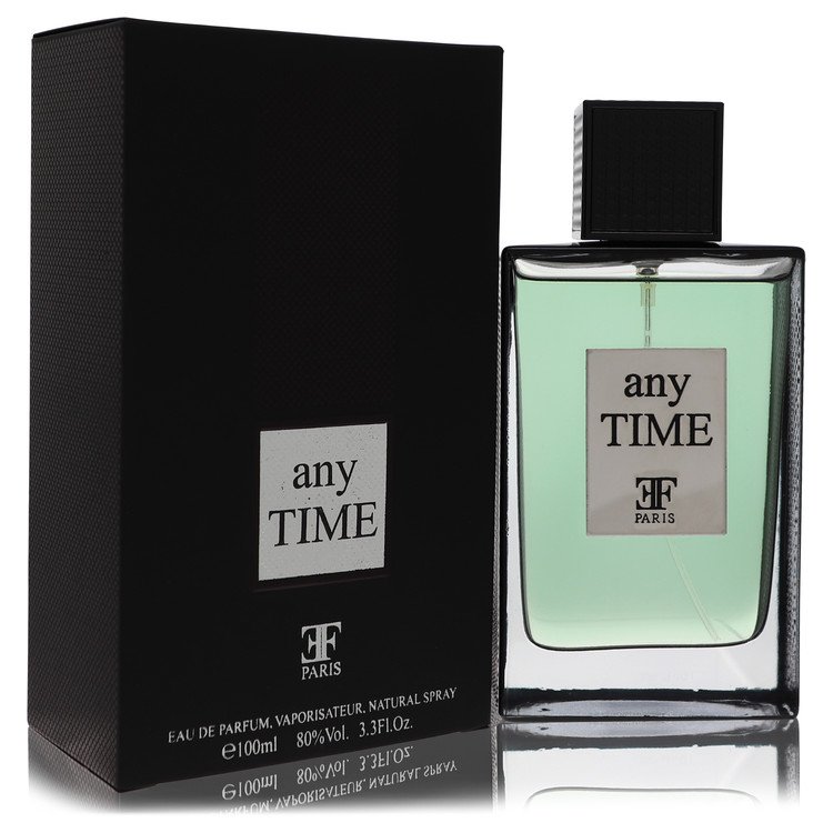 Any Time Cologne by Elysee Fashion Eau De Parfum Spray 3.3 oz for Men - Authentic Fragrance - Discount Men Perfume or Cologne Fragrance