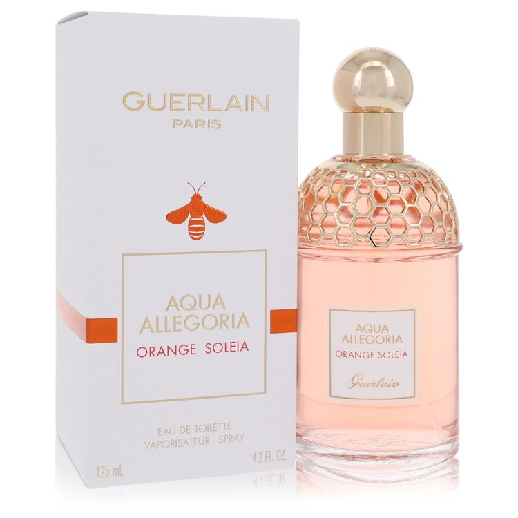 Aqua Allegoria Orange Soleia Cologne by Guerlain Eau De Toilette Spray (Unisex) 4.2 oz for Men - Authentic Fragrance - Discount Men Perfume or Cologne Fragrance