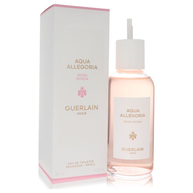 Aqua Allegoria Rosa Rossa Perfume by Guerlain Eau De Toilette Refill 6.7 oz for Women - Authentic Fragrance - Discount Women Perfume or Cologne Fragrance
