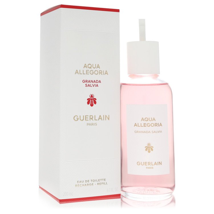 Aqua Allegoria Granada Salvia Perfume by Guerlain Eau De Toilette Refill 6.7 oz for Women - Authentic Fragrance - Discount Women Perfume or Cologne Fragrance