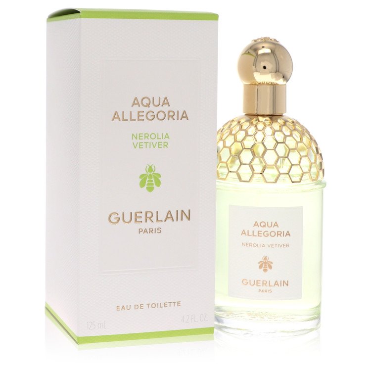 Aqua Allegoria Nerolia Vetiver Cologne by Guerlain Eau De Toilette Spray (Unisex) 4.2 oz for Men - Authentic Fragrance - Discount Men Perfume or Cologne Fragrance