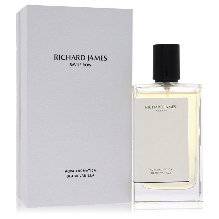Aqua Aromatica Black Vanilla Cologne by Richard James Cologne Spray 3.5 oz for Men - Authentic Fragrance - Discount Men Perfume or Cologne Fragrance