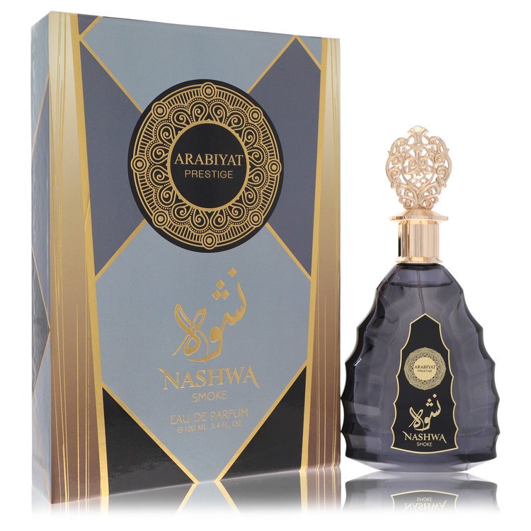 Arabiyat Prestige Nashwa Smoke Cologne by Arabiyat Prestige Eau De Parfum Spray (Unisex) 3.4 oz for Men - Authentic Fragrance - Discount Men Perfume or Cologne Fragrance