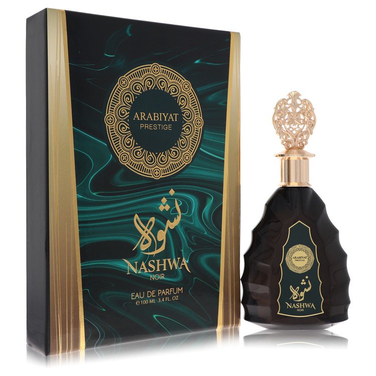 Arabiyat Prestige Nashwa Noir Cologne by Arabiyat Prestige Eau De Parfum Spray (Unisex) 3.4 oz for Men - Authentic Fragrance - Discount Men Perfume or Cologne Fragrance