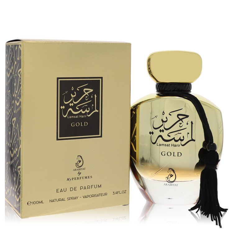 Arabiyat Lamsat Harir Gold Perfume by My Perfumes Eau De Parfum Spray 3.4 oz for Women - Authentic Fragrance - Discount Women Perfume or Cologne Fragrance